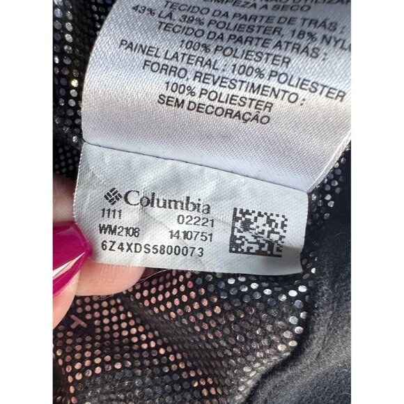 Columbia Men's Sz L Grade Max Softshell Jacket Bronze Green Omni Heat Wool Blend - Picture 9 of 14